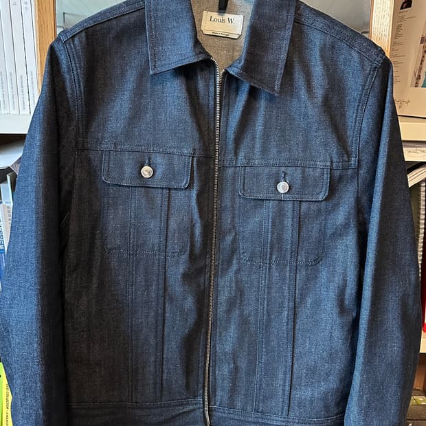 A.P.C x 루이스 w. 데님 집업 자켓