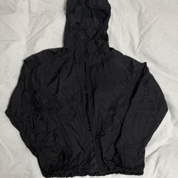 새상품) 무탠다드 시티러닝 슈퍼 쏘닉 바람막이 블랙 XL