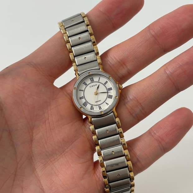 80s creo roman index ladies quartz
