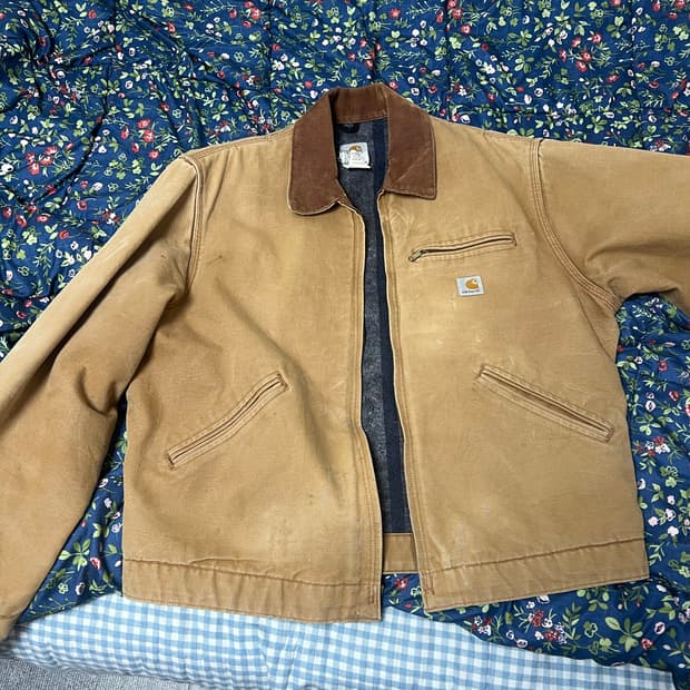 칼하트 carhartt 80’s j001 BRN 디트로이트 자켓