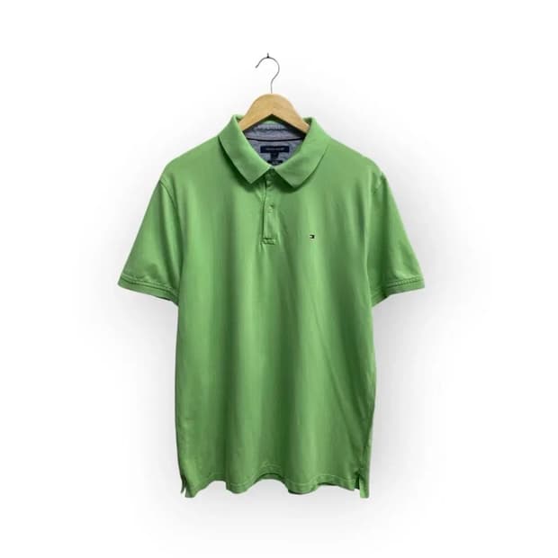타미힐피거 그린 폴로 티셔츠 XL