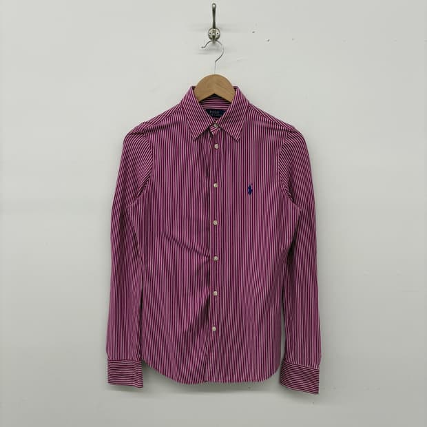 폴로 랄프로렌 스트라이프 셔츠 공용 S