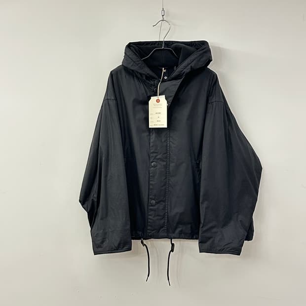 캡틴선샤인 바버 후드 블루종 