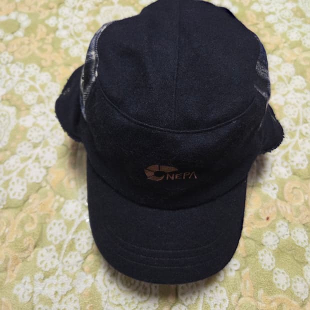 네파 블랙 귀달이 모자