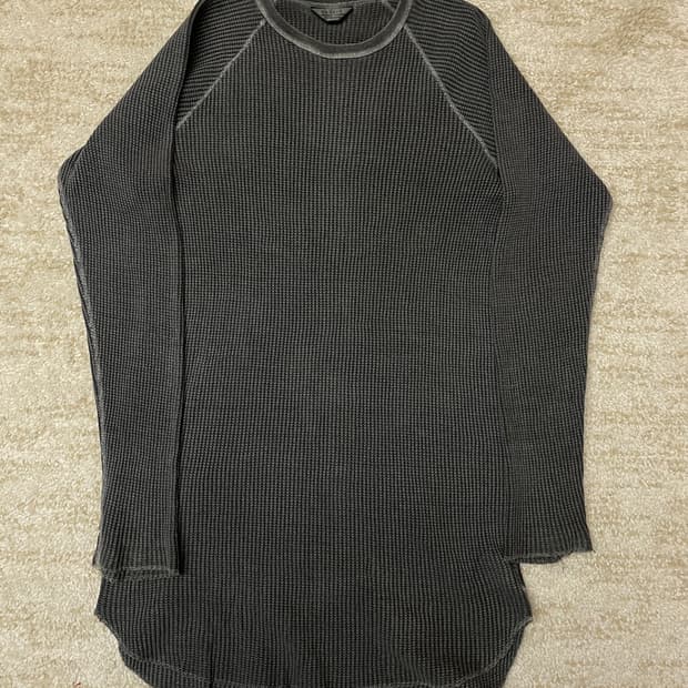 [2] 언유즈드 와플 니트 티셔츠 써멀 unused knit