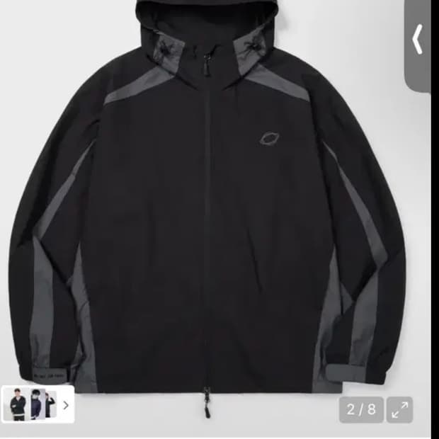 낫온리포투데이 올웨이 윈드브레이크 블랙 L