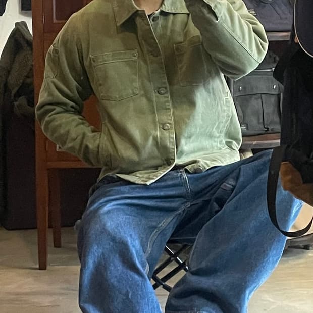 퀵실버 재팬 크롭 자켓 S