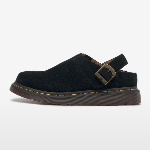 닥터마틴 아이샴 블랙 데저트 오아시스 스웨이드 - 블랙