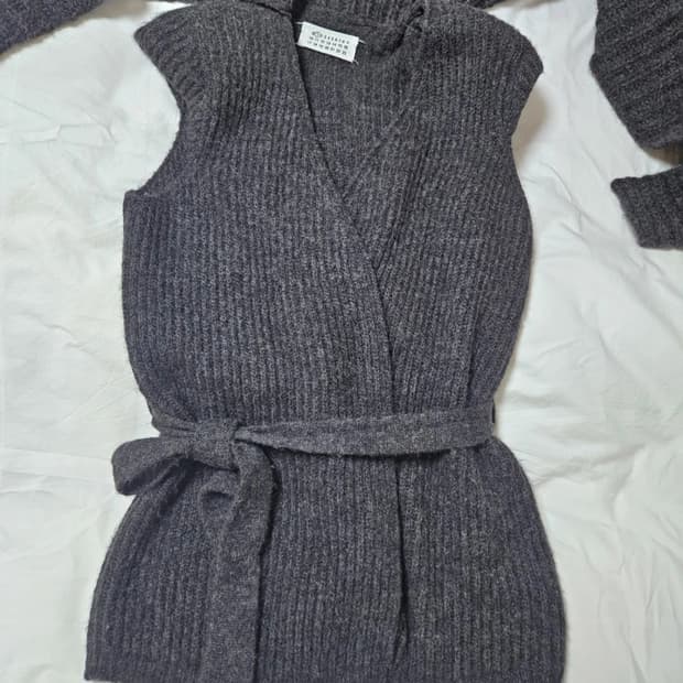 마르지엘라 니트 조끼