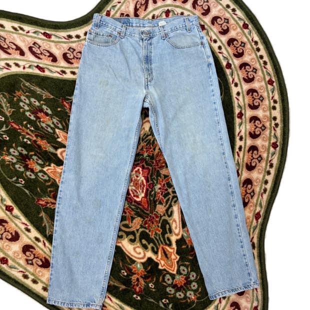 네고가능)00s 리바이스 550 (멕시코 검정베트윙 919) 36x32