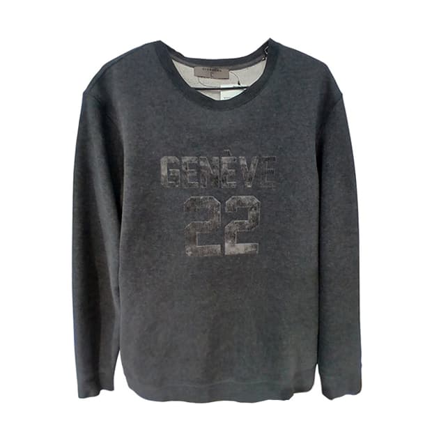 지오다노 차콜그레이 기모 맨투맨 상의 77