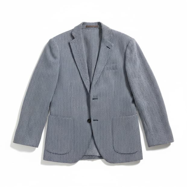 eleventy 남성 헤링본 자켓 42