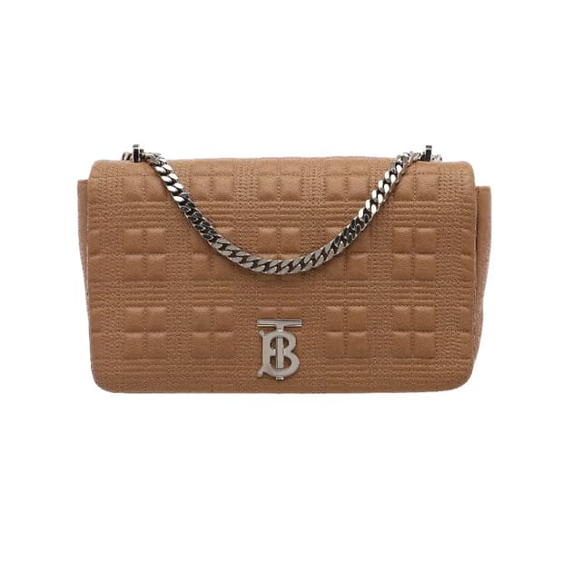 [A급] 버버리 롤라 퀼팅 가죽 숄더백 미디움 브라운 판매합니다!!!