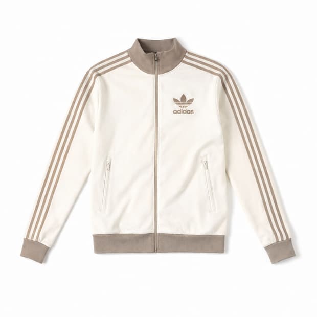 아디다스 져지 크림브라운