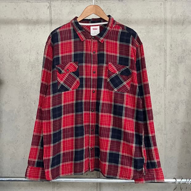 Levi's Western Check Flannel Shirt