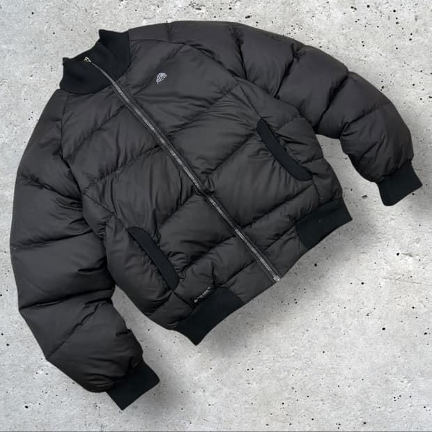[L] 00s 올드 나이키 ACG 패딩 자켓 블랙 B95