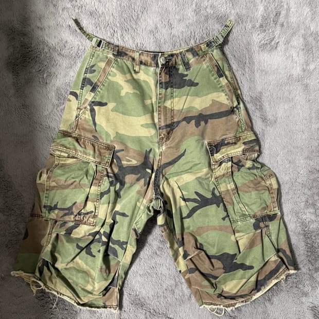 노드 카모 팬츠 1사이즈 팝니다