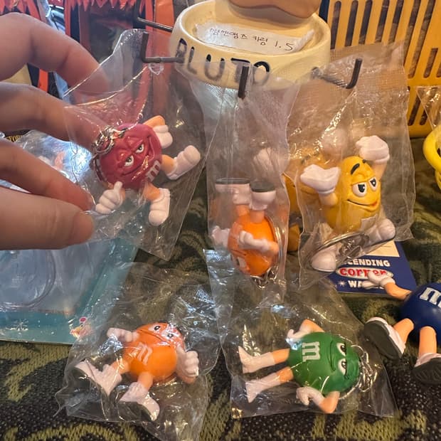 엠앤엠즈 엠과엠들 키링 