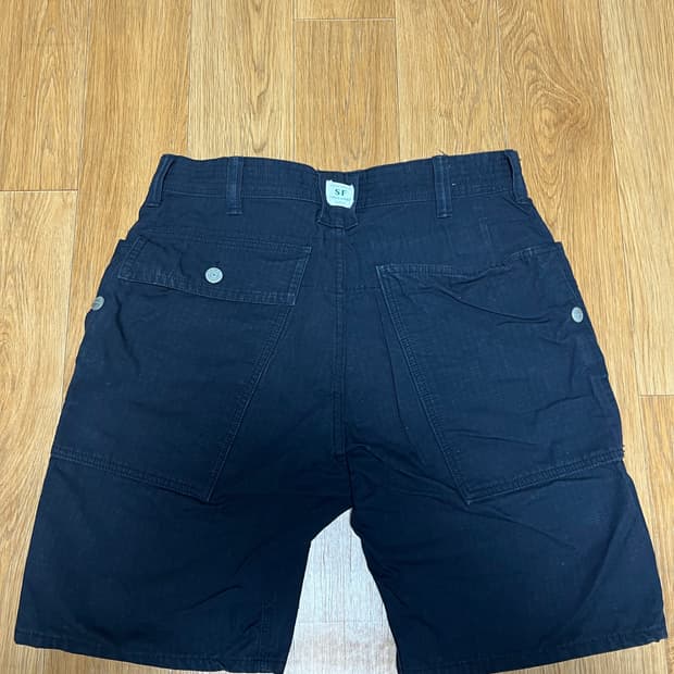 사사프라스 네이비 립스탑 쇼츠