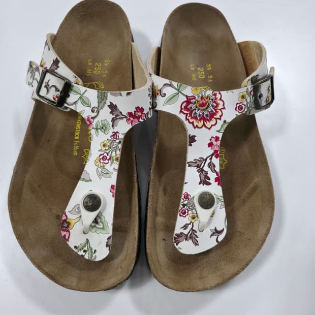 버켄스탁 지제 파필리오 플로럴 T스트랩