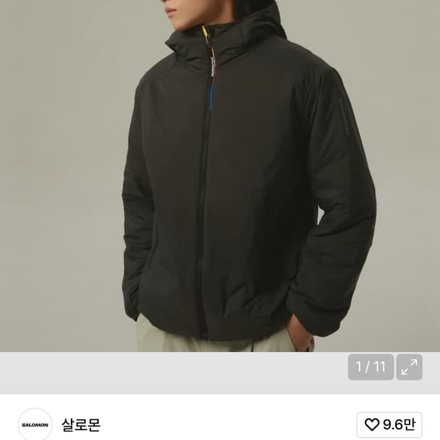 살로몬 모디세이 패딩자켓