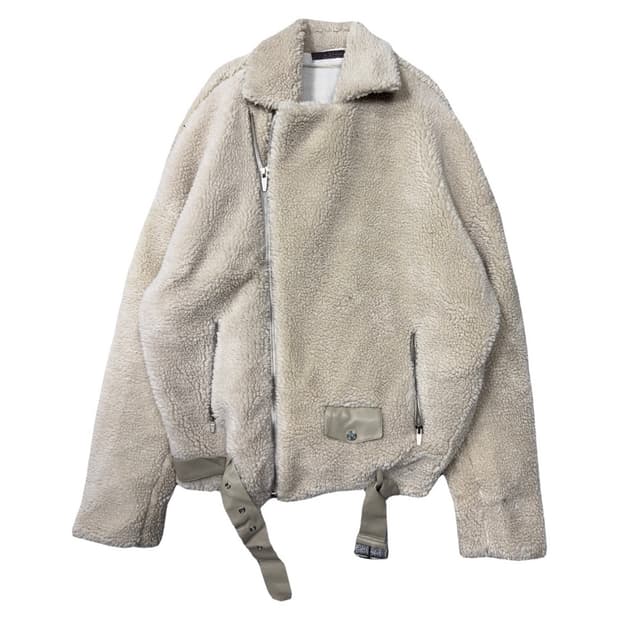 자라 베이지 양털 뽀글이 후리스