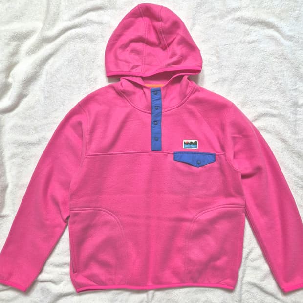 sunny sports 써니스포츠 플리스 후리스 후드 스냅티 여성F