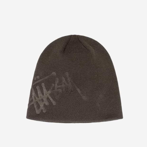 스투시 비니 브라운 새상품