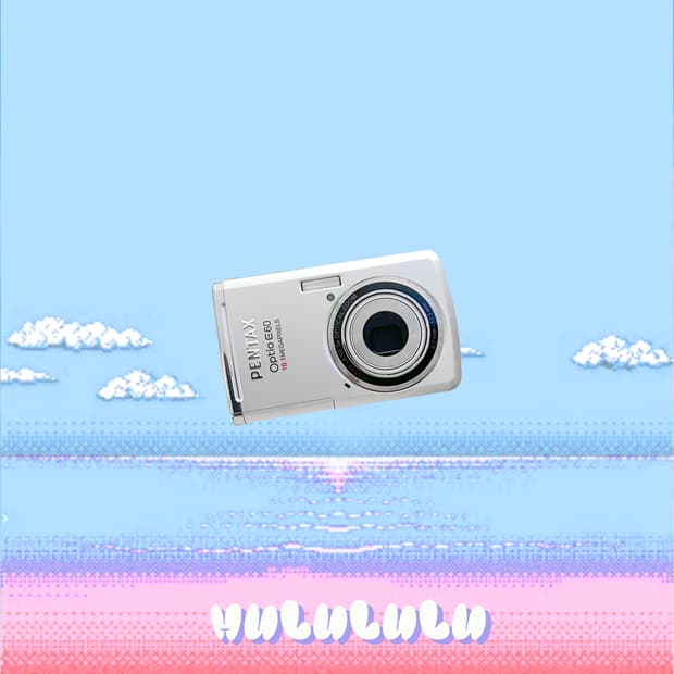 펜탁스 Pentax Optio E60 빈티지 디카