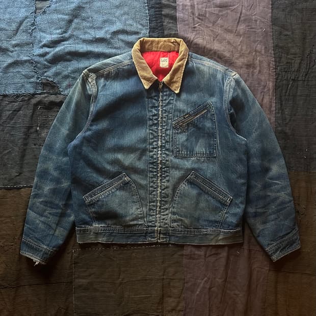 70s USA LEE 191-LB Denim Work Jacket