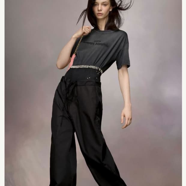 Maison Margiela 24s/s waist tie trouser