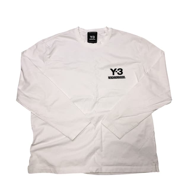 y-3 네이버후드 롱슬리브 L