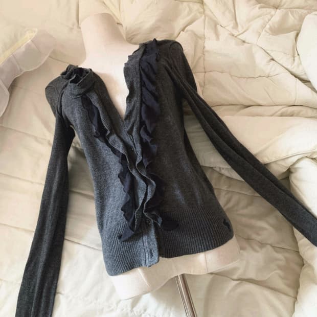 abecrombie 아베크롬비 가디건 빈티지 가디건 히피그런지 긱시크