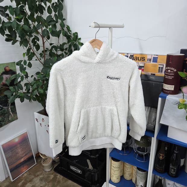 디스커버리 키즈 플리스 후드티 150
