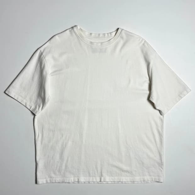 포터리 23SS 클래식 크루넥 코튼 반팔 티셔츠 R1026