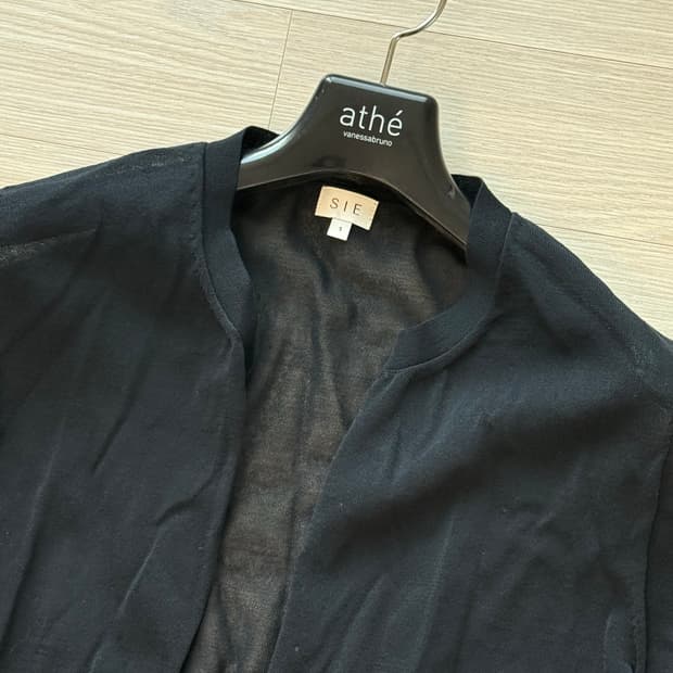 시에 sie 리즐링 시어 가디건 딥네이비 S사이즈 판매