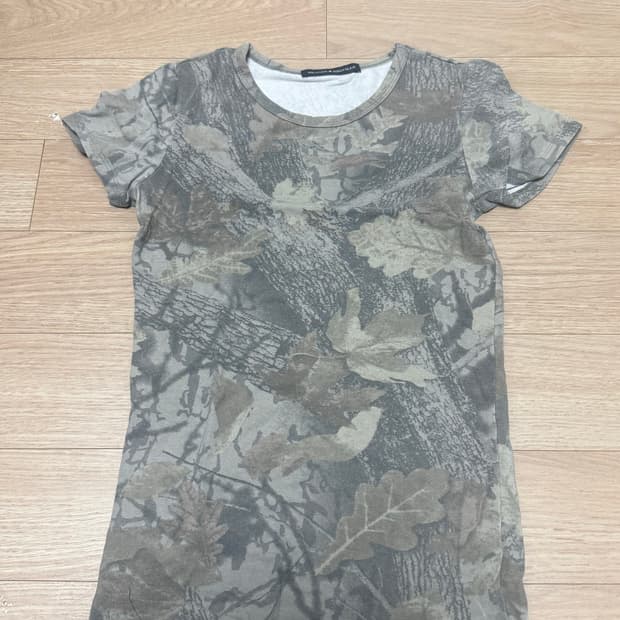 브랜디 멜빌 카모 탑 티셔츠