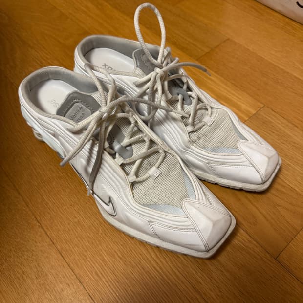 마틴로즈 샥스 MR4 화이트 285 (11.5) 사이즈