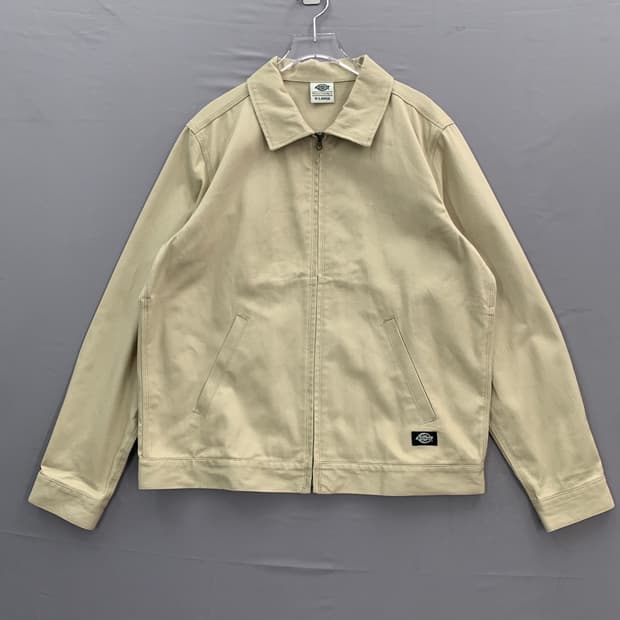 XL 디키즈 아이젠하워 베이지 워크자켓 블루종