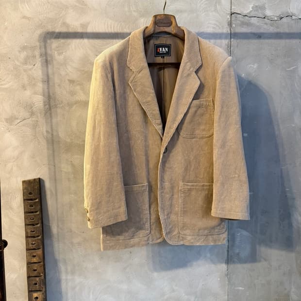VAN 반자켓 코듀로이 자켓 100