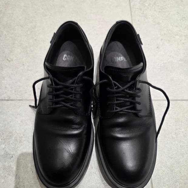 캠퍼 딘 더비슈즈 블랙 39