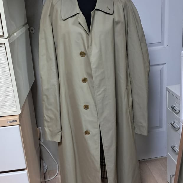 버버리 런던 트렌치 빈티지라인 코트 52R 약 105