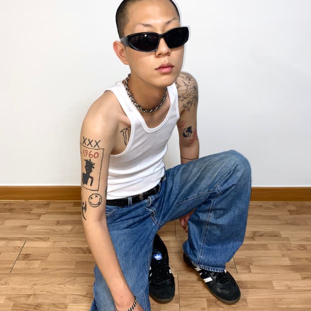 Big John Wide Denim Pants