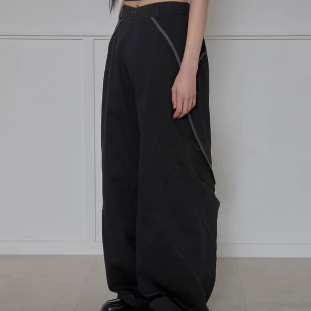 플레어업 코튼 팬츠