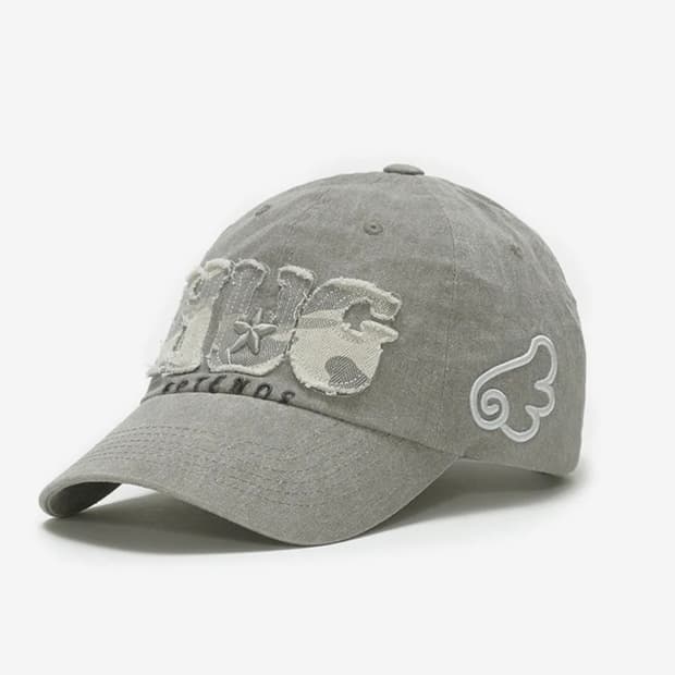 허그유어스킨 허그 프렌즈 캡 카모 그레이 모자