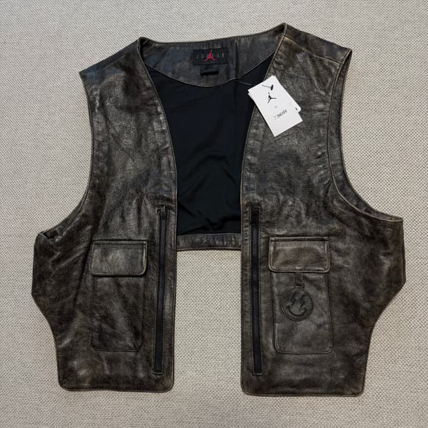 조던 x 제이 발빈 레더 베스트 (새상품)
