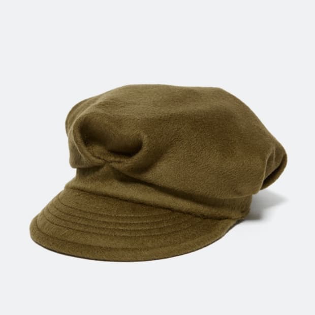 Gyeong  Newsboys Cap_Khaki
