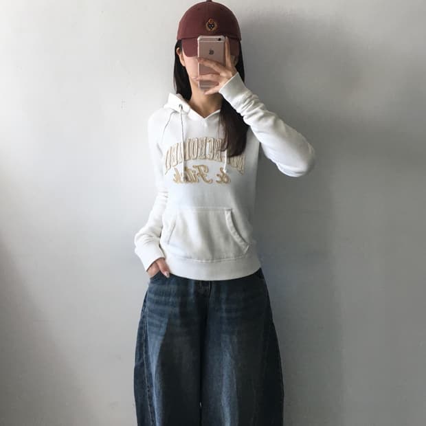 아베크롬비 브이넥 후드티