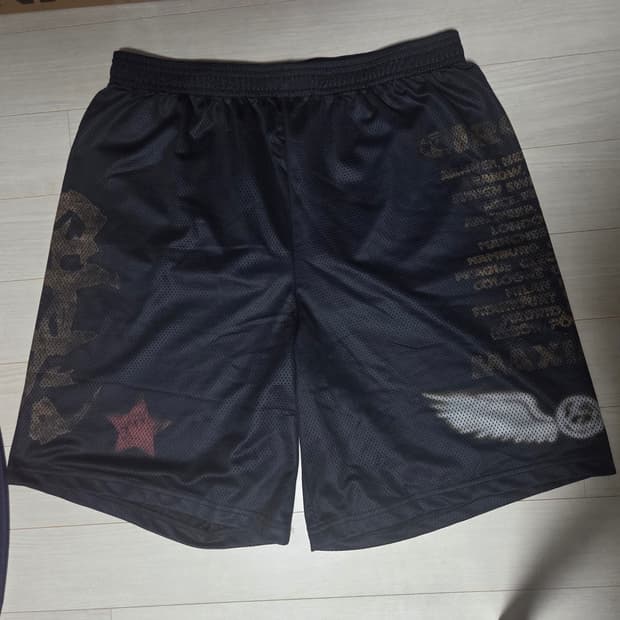 [M] 트래비스 스캇 캑터스잭 유럽 투어 매쉬 반바지 쇼츠 다크 네이비
