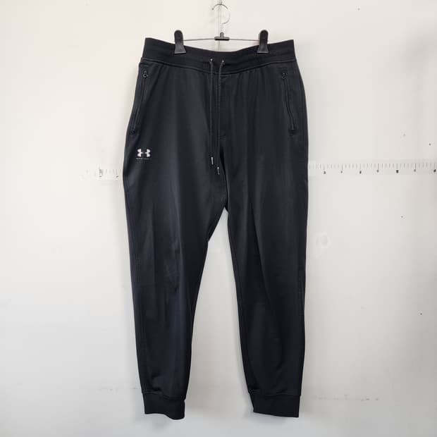 언더아머 블랙 조거 트레이닝 바지